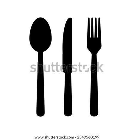 Cutley icon set. Vector illustration.