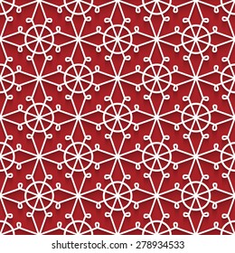 Cutout paper lace texture, vector tulle ornament, lacy seamless pattern, eps10