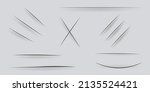 Cuts on white paper with different shapes.
Realistic scratches with shadow.
Vector illustration.