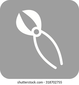 Cutter, chainsaw, wood icon vector image.Can also be used for gardening. Suitable for mobile apps, web apps and print media.