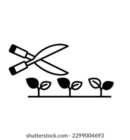 Cutter Color Vector Icon which can easily modify

