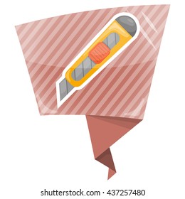 Cutter colorful icon