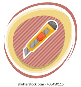 Cutter colorful icon