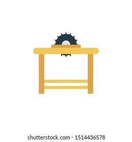 cutter glyph flat vector icon