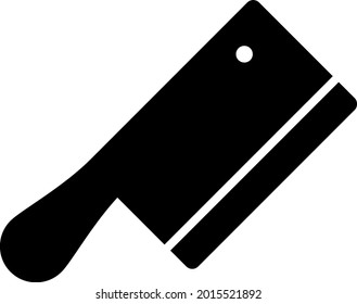 Diseño de iconos de vectores de glifos de recorte
