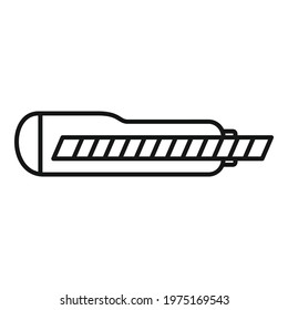 Cutter hardware icon. Outline cutter hardware vector icon for web design isolated on white background