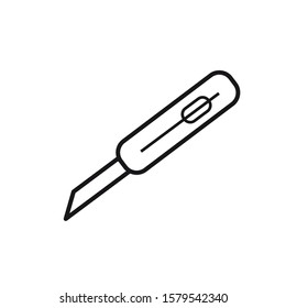 Cutter icon design template EPS 10