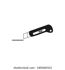 CUTTER ICON DESIGN , VECTOR EPS10