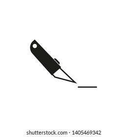 CUTTER ICON DESIGN , VECTOR EPS10