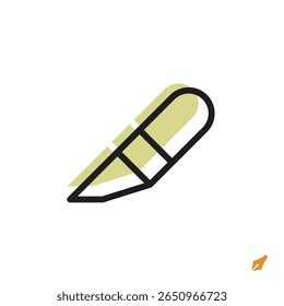 cutter icon is designed in a visually appealing and easily recognizable style. It’s suitable for various visual needs such as apps, presentations, digital media, or other graphic design projects.
