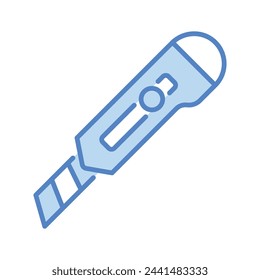 Icono de cortador ilustración vectorial de stock editable
