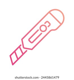 Cutter icon editable stock vector illustration