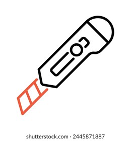 Cutter icon editable stock vector illustration