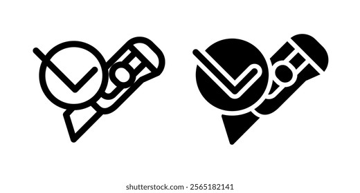 Cutter icon illustration design template