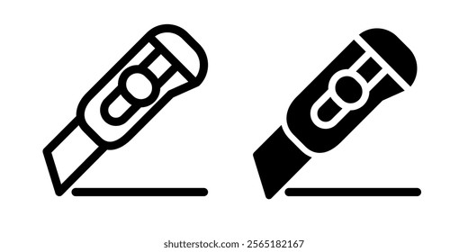 Cutter icon illustration design template