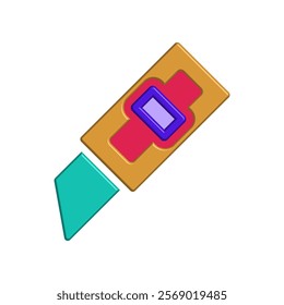 Cutter icon illustration design template