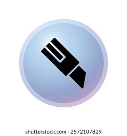 Cutter icon illustration design template