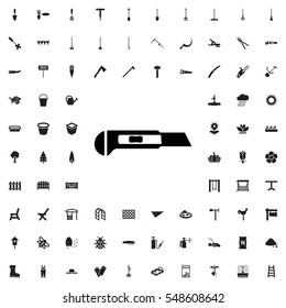 cutter icon illustration isolated vector sign symbol
