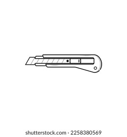 Cutter icon isolated vector graphics