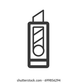 Cutter icon line style