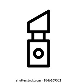 Cutter icon or logo isolated sign symbol vector illustration - high quality black style vector icons
