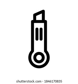 Cutter icon or logo isolated sign symbol vector illustration - high quality black style vector icons
