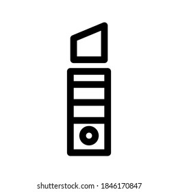 Cutter icon or logo isolated sign symbol vector illustration - high quality black style vector icons
