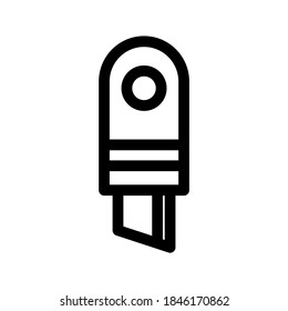 Cutter icon or logo isolated sign symbol vector illustration - high quality black style vector icons
