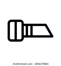Cutter icon or logo isolated sign symbol vector illustration - high quality black style vector icons
