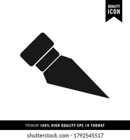 Selección de iconos de corte Icono Isolación Isolación Ips 10. 
Perfecto para el diseño del sitio web, icono vector color negro de 
icono sencillo plano. vector de ilustración del kit UI Essentials 
de desarrollo de aplicaciones móviles.