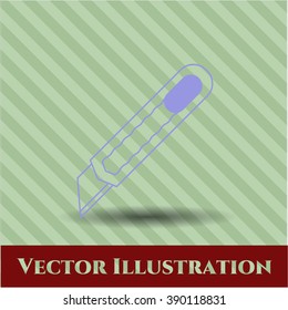 Cutter icon or symbol