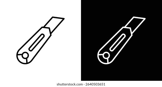 Cutter icon symbol concept for graphic design, Website, UI. EPS