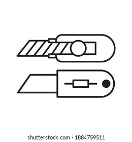 Cutter icon vector design template illustration on white background