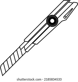 Cutter icon vector flat style illustration