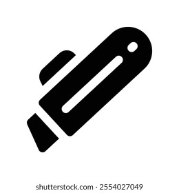 cutter icon. vector glyph icon for your website, mobile, presentation, and logo design.