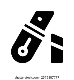 cutter icon. vector glyph icon for your website, mobile, presentation, and logo design.