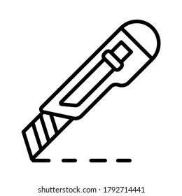 Cutter-Icon-Vektorgrafik-Design