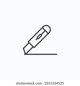 Cutter icon vector illustration. EPS10