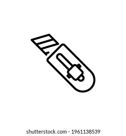 Cutter icon in vector. Logotype