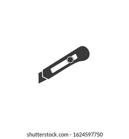 cutter Icon vector sign isolated for graphic and web design. Working tools, Construction and Manufacturing symbol template color editable on white background.