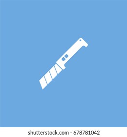 cutter icon. vector sign symbol on white background