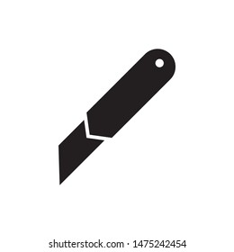 cutter icon vector symbol template