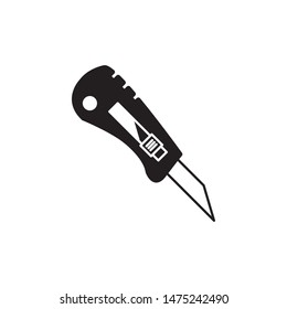 cutter icon vector symbol template