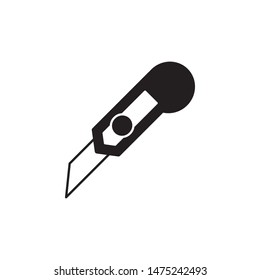 cutter icon vector symbol template