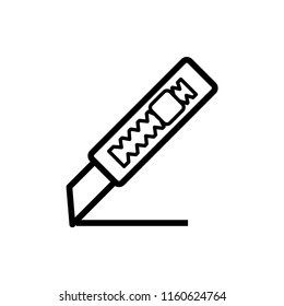 cutter icon vector template