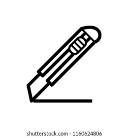 cutter icon vector template