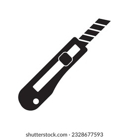 diseño del logotipo de la ilustración de la plantilla del vector del icono de recorte
