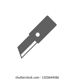 Cutter icon vector in trendy flat style isolated on white background