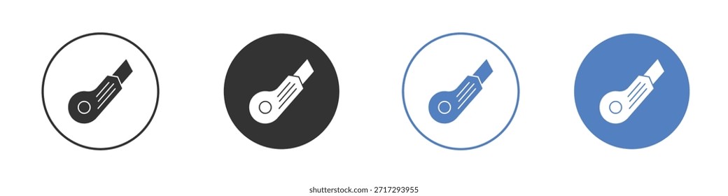 Cutter icon for web design. pixel perfect flat icons