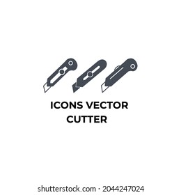 CutterIcons Symbol-Vektorelemente für Infografiken